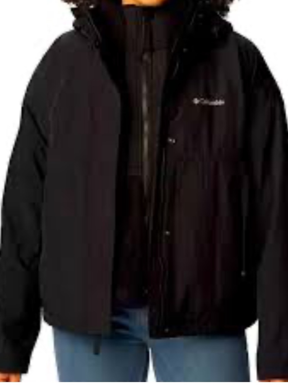 Columbia Women’s Omni heat black winter puffer jacket size XL